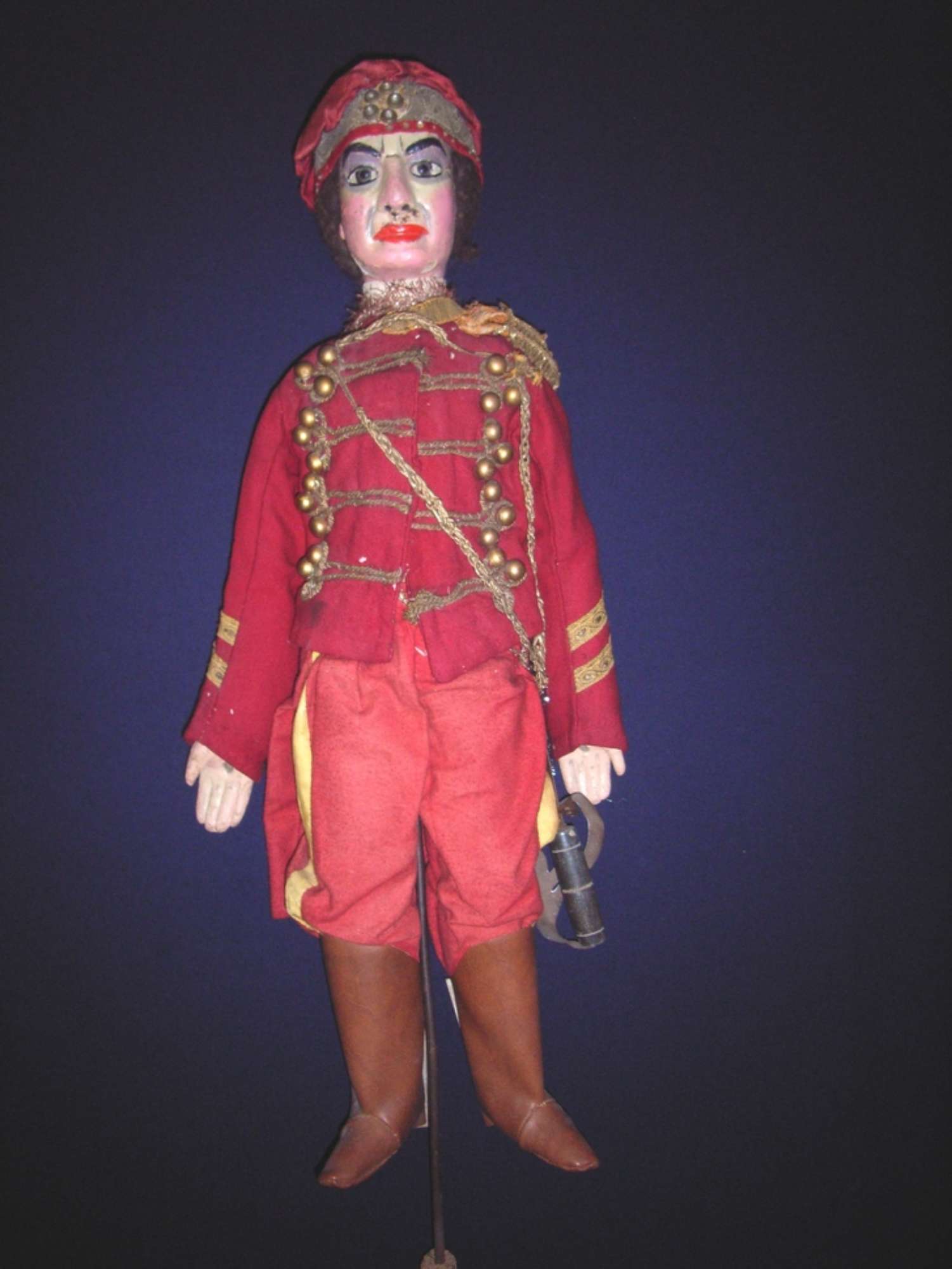 Capitano dei gendarmi_ fronte prima del restauro